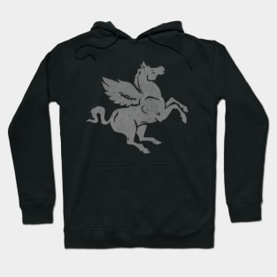 Tuscany/Toscana Horse / Italian Region Vintage Look Flag Hoodie